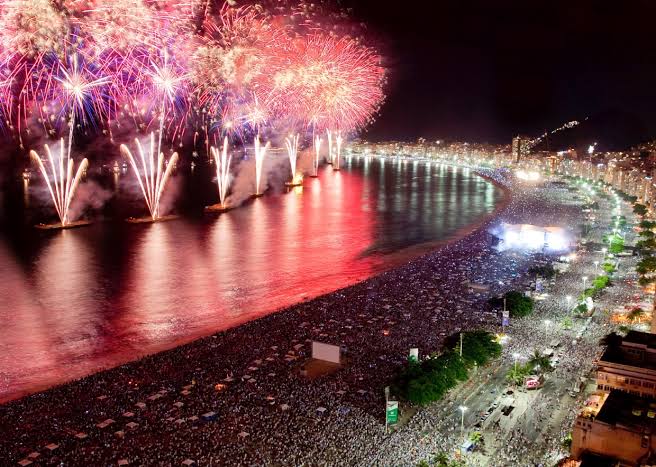 Réveillon (Año Nuevo) en Copacabana