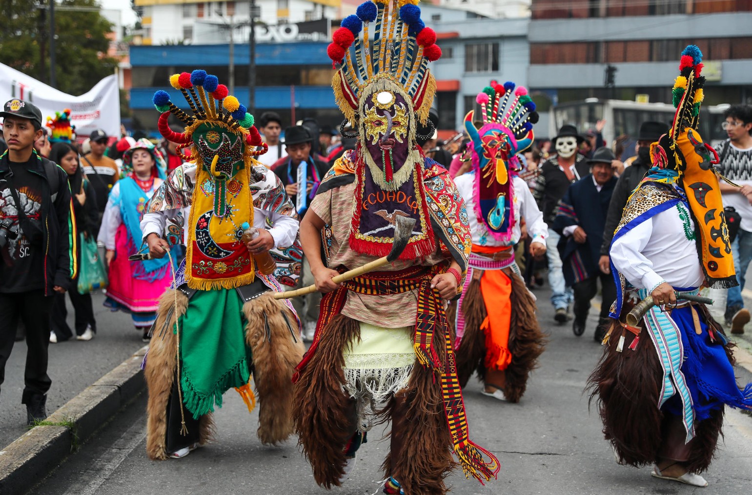 Fiesta del Inti Raymi en Ecuador