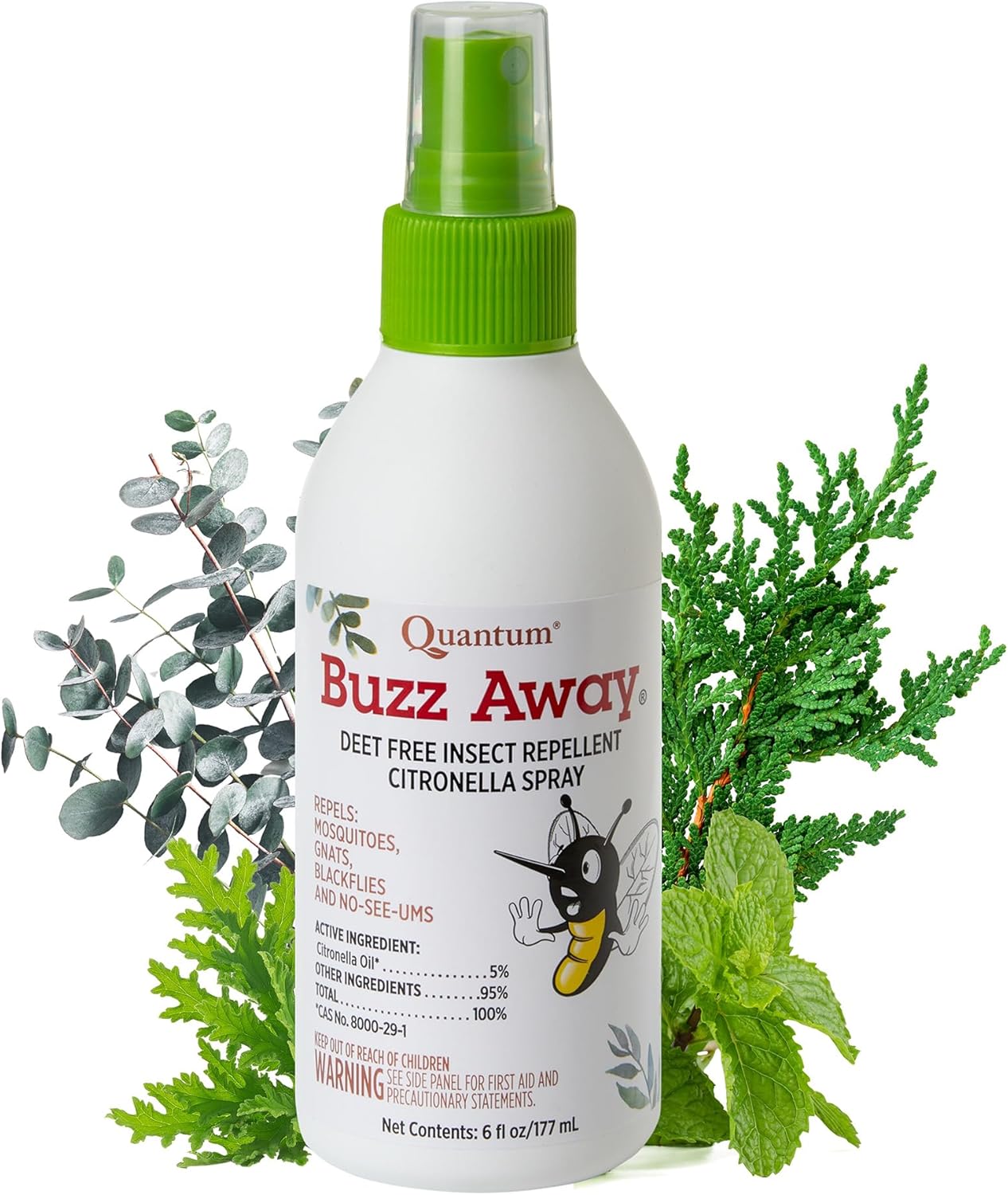 Repelente de insectos sin DEET